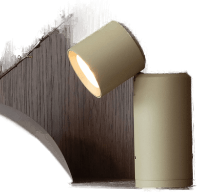 It S About Romi Milan LED-bordlampe, beige, 19 cm