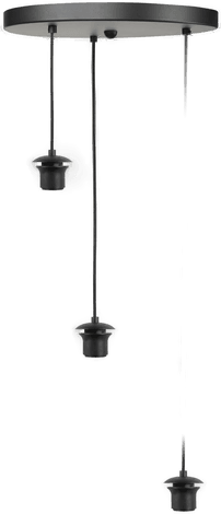 Highlight Hengelampe Fantasy, svart