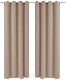 Vidaxl Lystette gardiner 135x175 cm