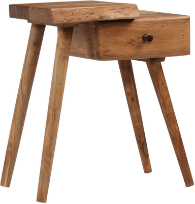 Vidaxl Nattbord akasie 45x32x55 cm