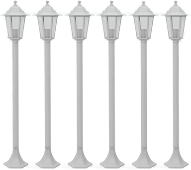 Vidaxl Hagelyktestolpe E27 110 cm