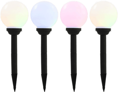 Vidaxl LED kuleformet lampe 15 cm RGB