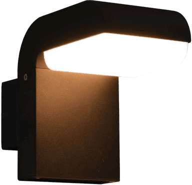 Vidaxl Utendørs LED vegglampe 9 W