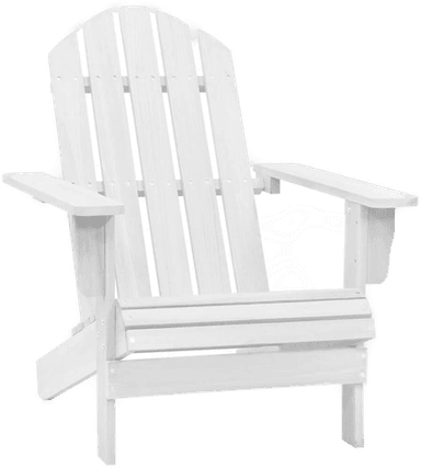 Vidaxl Hagestol hvit