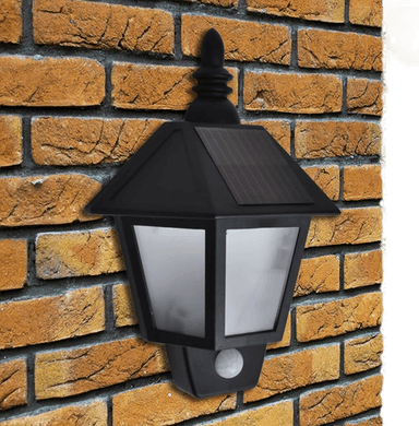 Vidaxl Soldreven vegglampe