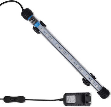 Vidaxl LED-lampe akvarium 28 cm blå