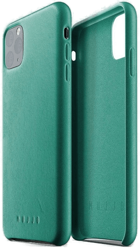 Mujjo Deksel i Hel Lær - Grønn