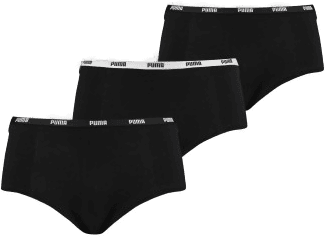 Puma Iconic Cotton Mini Shorts Svart