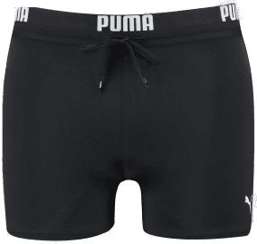 Puma Badebukser Logo Svart