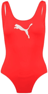 Puma Badedrakt Rød