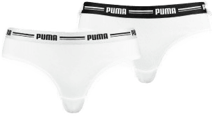 Puma Truser 2P Logo Waistband Hvit