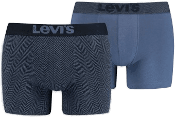 Levis 2P Base Herringbone Boxer Blå