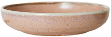 Hkliving Dyptallerken L Rustic Pink Ø21,5 cm