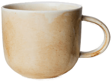 HKliving Home Chef kopp 32 cl Rustic cream-brown