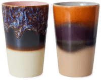 HKliving 70's tekopp 2-pk