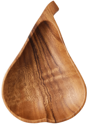 HKliving skål Pære L Brown