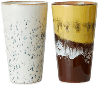 HKliving 70's lattekrus 28 cl