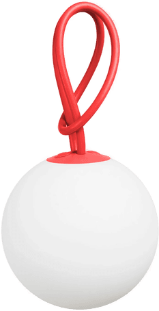 Fatboy Bolleke Oppladbar Lampe Red