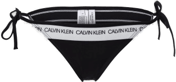 Calvin Klein CK Logo Bikini Svart