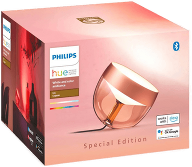 Philips Hue Iris LED-bordlampe, kobber