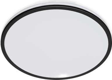 Philips myLiving Ozziet plafond, svart, Ø32,5 cm