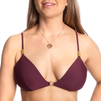 Calvin Klein Core Solid Triangel Bikini Vinrød