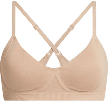 Calvin Klein Fusion Flex Light Bralette Beige