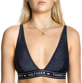 Tommy Hilfiger Authentic Holiday Triangle Bra Mørkblå