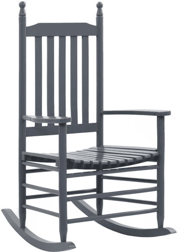 Vidaxl Gyngestol grå poppeltre