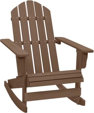 Vidaxl Hagegyngestol brun