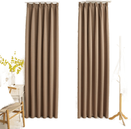 Vidaxl Lystette gardiner 140x225 cm