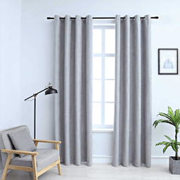 Vidaxl Lystette gardiner 140x245 cm 2 stk