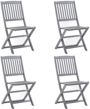 Vidaxl Klappstoler 4 stk