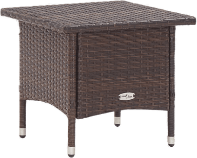 Vidaxl Tebord brun 50x50 cm