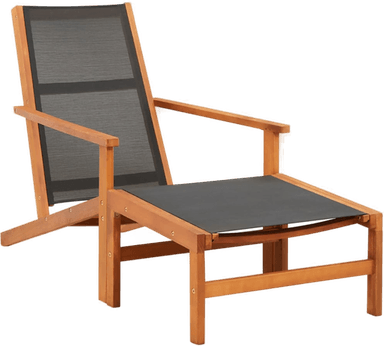 Vidaxl Hagestol grå eukalyptus