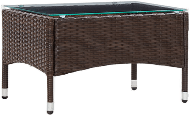 Vidaxl Salongbord brun 60x40 cm