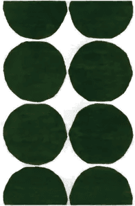 Marimekko Isot Kvitet ullteppe 170x240 cm