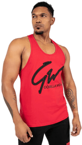 Gorilla Wear Men Evansville Tank Top, red