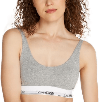 Calvin Klein Modern Cotton Bralette Grå