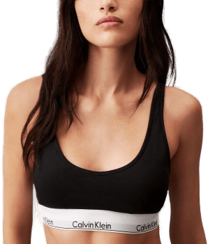 Calvin Klein Modern Cotton Bralette Svart