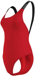 Calvin Klein Pure Swim One Piece Rød