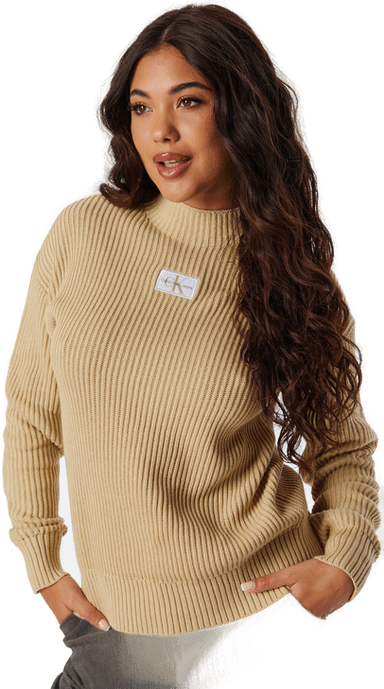 Calvin Klein Jeans Woven Label Loose Sweater