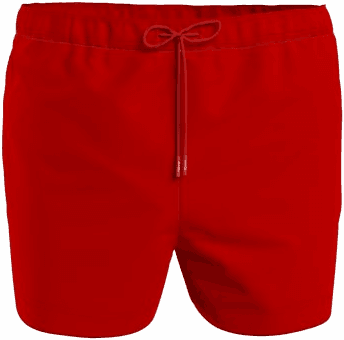 Tommy Hilfiger Badebukser Solid Rød