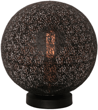 Freelight Oronero bordlampe, Ø 30 cm