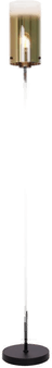 Freelight Ventotto gulvlampe, svart/gull