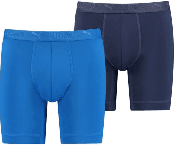 Puma Sport Microfiber Long Boxer Blå