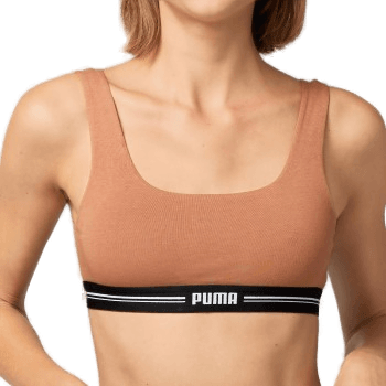 Puma BH Women Scoop Neck Top Mocca