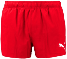 Puma Badebukser Swim Short Rød