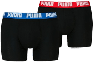 Puma Everyday Basic Boxer Svart/Rød