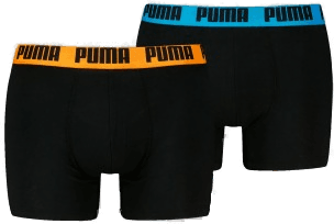 Puma Everyday Basic Boxer Svart/Oransje